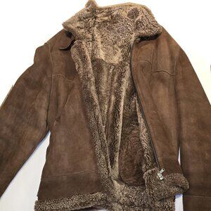 Brown Shearling Jacket